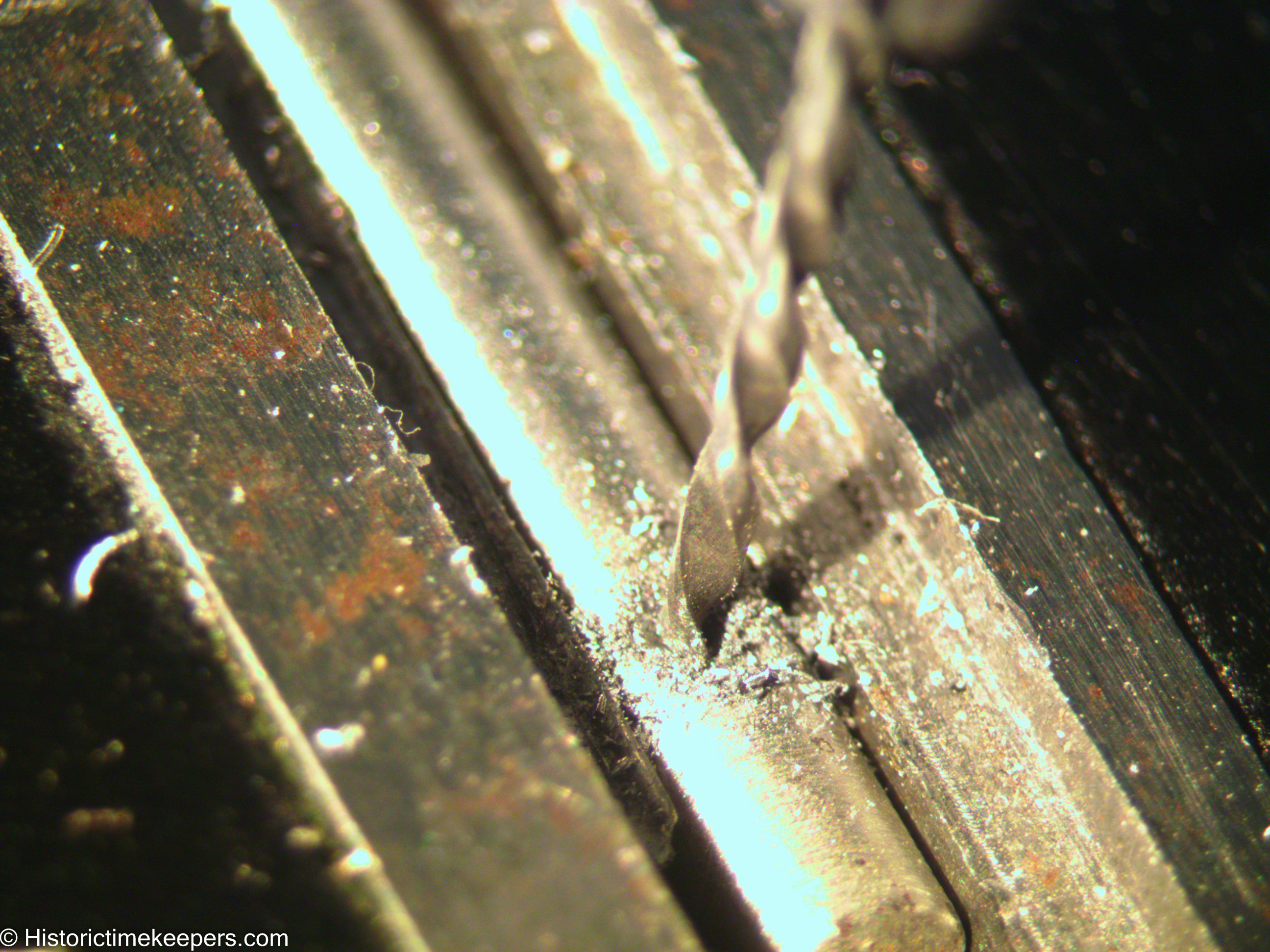 drilling micro Nikon REichert 570 SMZ 1 1B 2B Microscope watch service reapir restoration