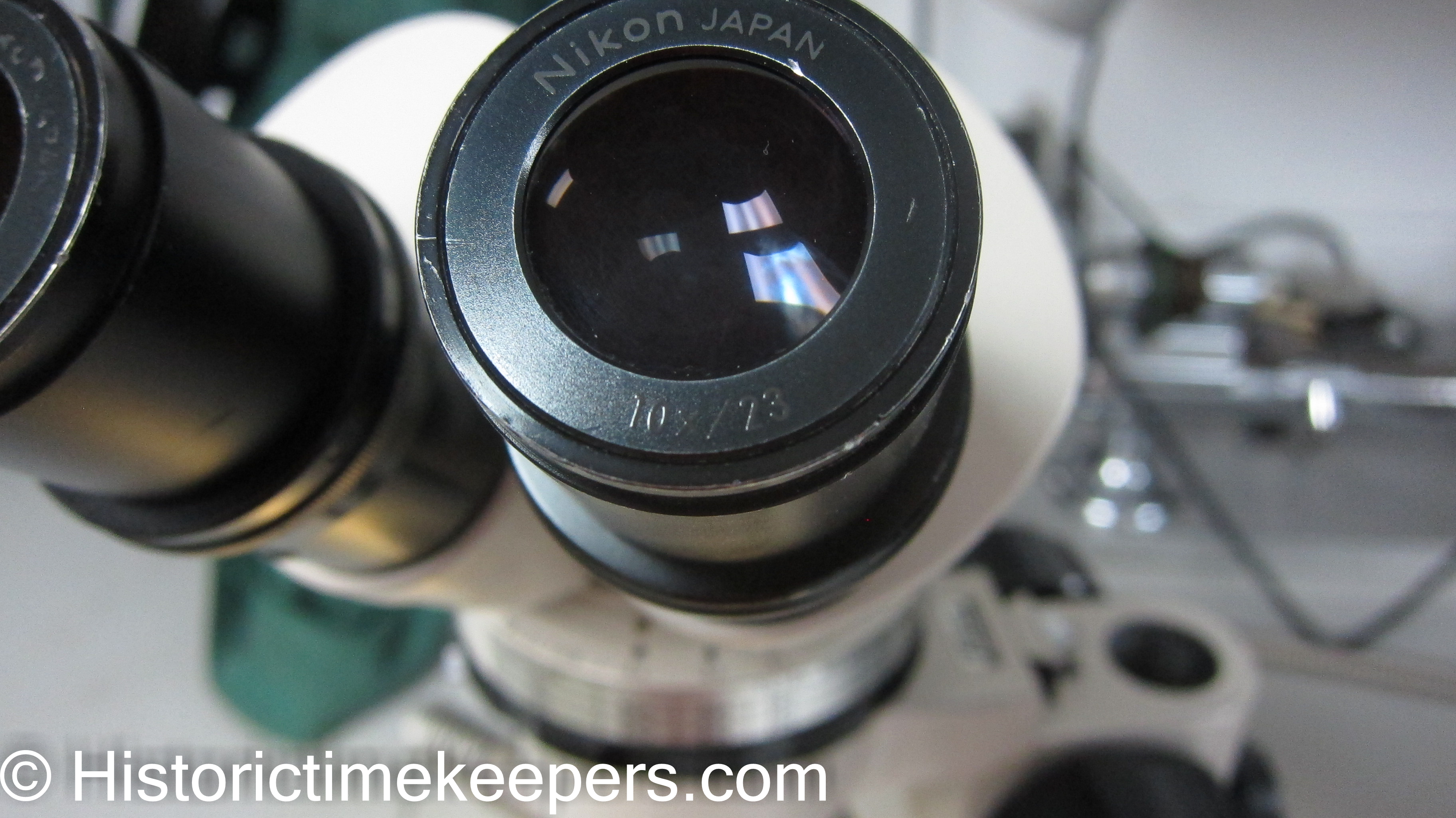 Nikon 10X 23 eyepiece Nikon SMZ Microscope for sale watchmaker, watch repair service restoration