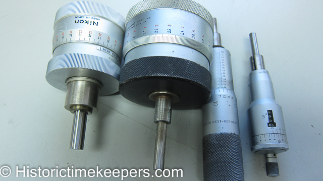 sale watchmaker restoration mill schaublin sip aciera jig borer lathe measurement centering scope