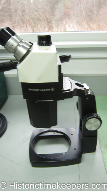 Bausch Reichert Olympus AO Amercian Optical Nikon Lomb watchmaker watch repair sale used stereo zoom 7 microscope