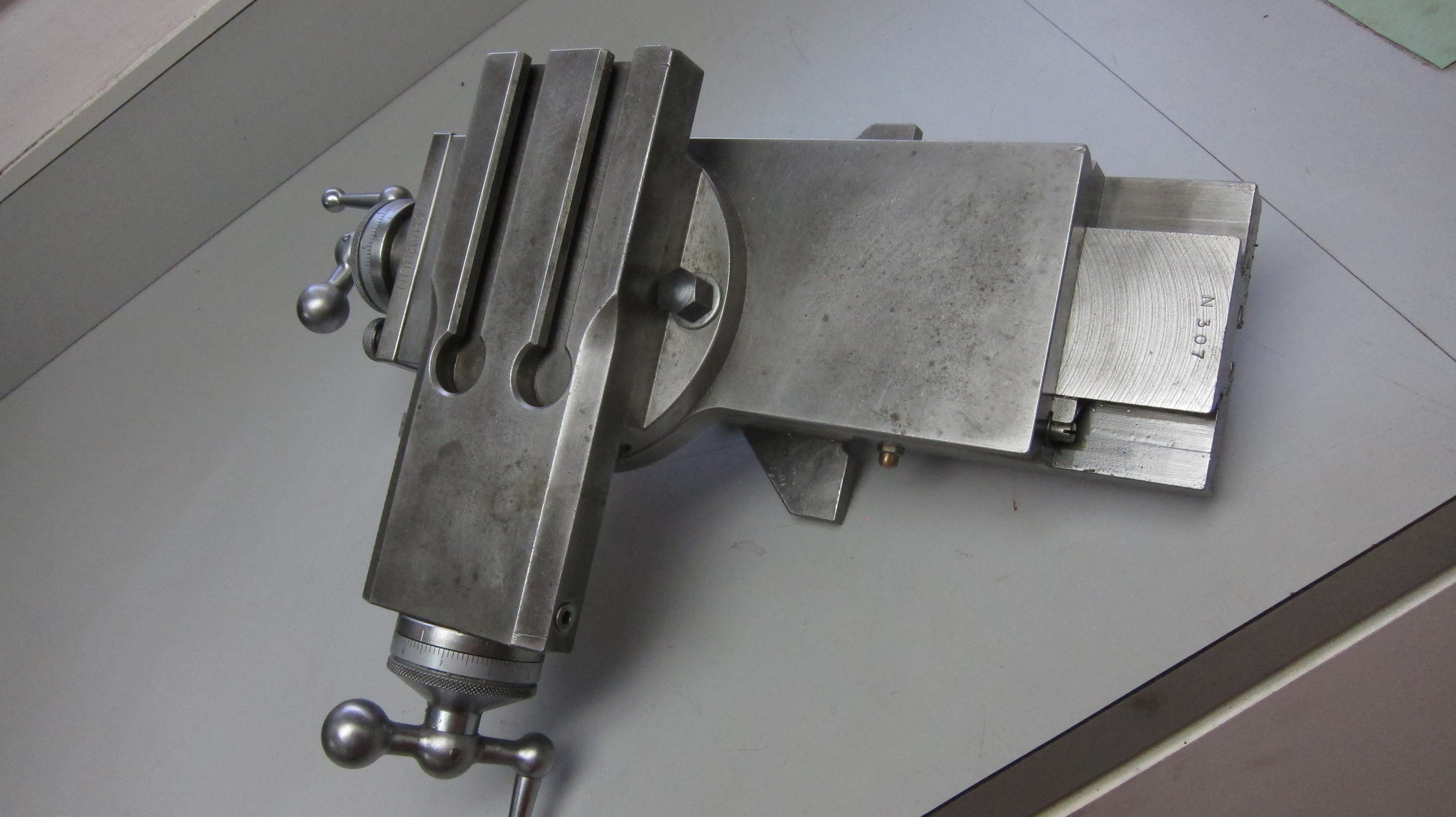 Schuablin Slide Rest 2 for sale lathe watchmaking restoration