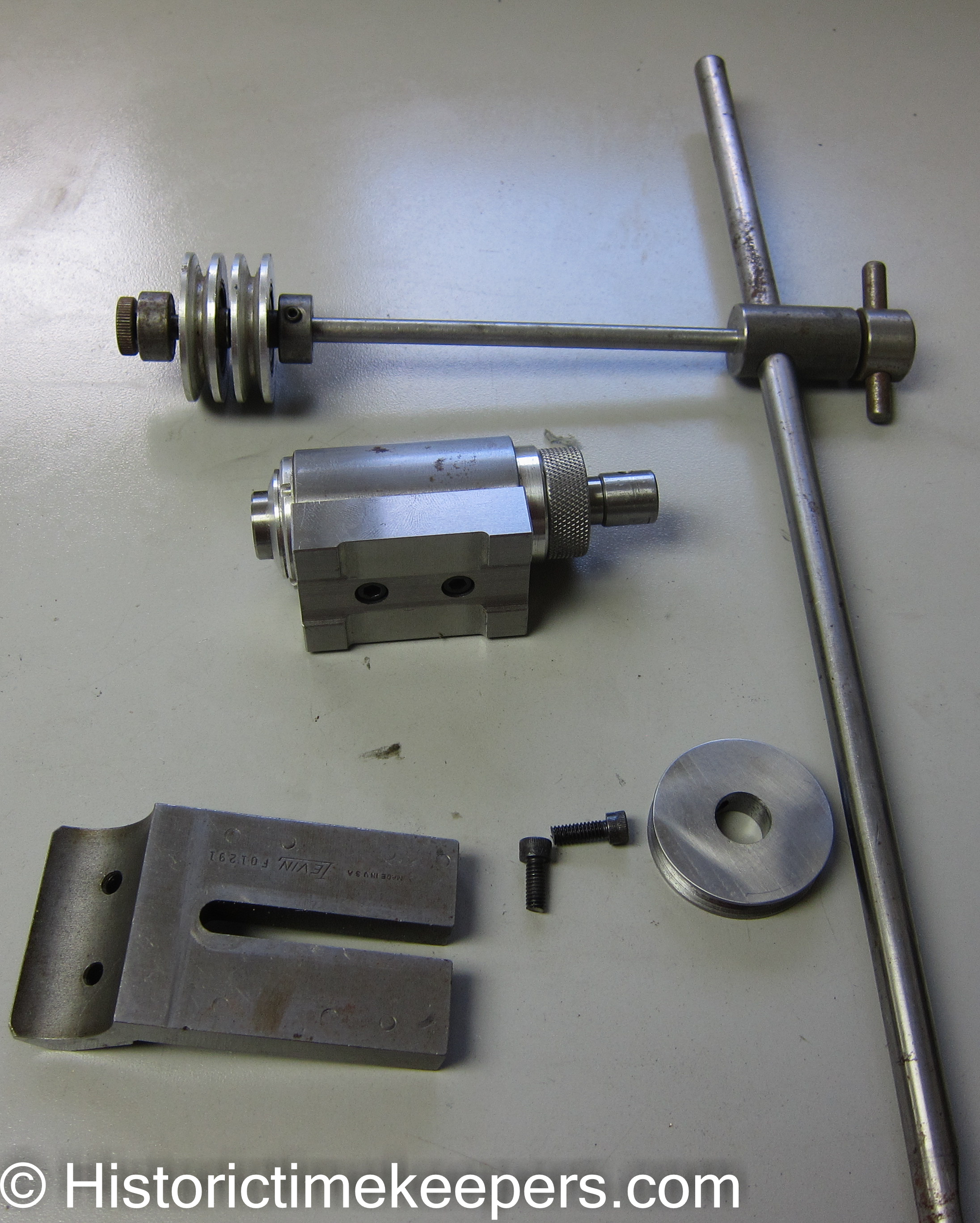 Replacement Arm for Levin Screw Cutting Attachment for watchmaker lathe 